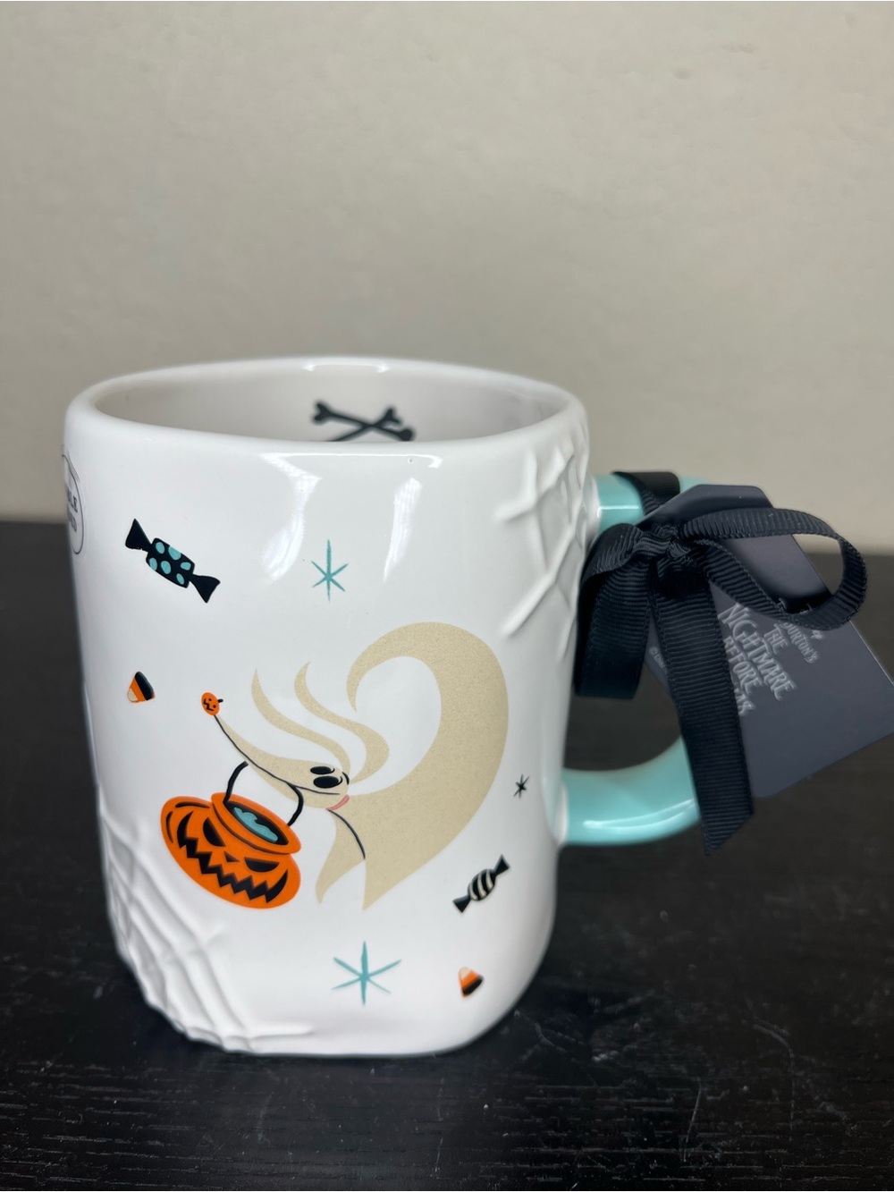 NEW Rae Dunn x The Nightmare Before Christmas Zero Halloween Mug